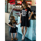 Mother and Daughter Dress
